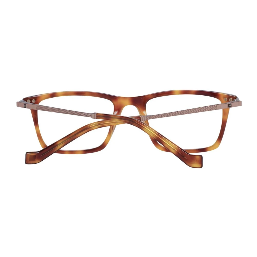 Hackett Blauw Filter Rechthoekige Optische Monturen Brown Heren