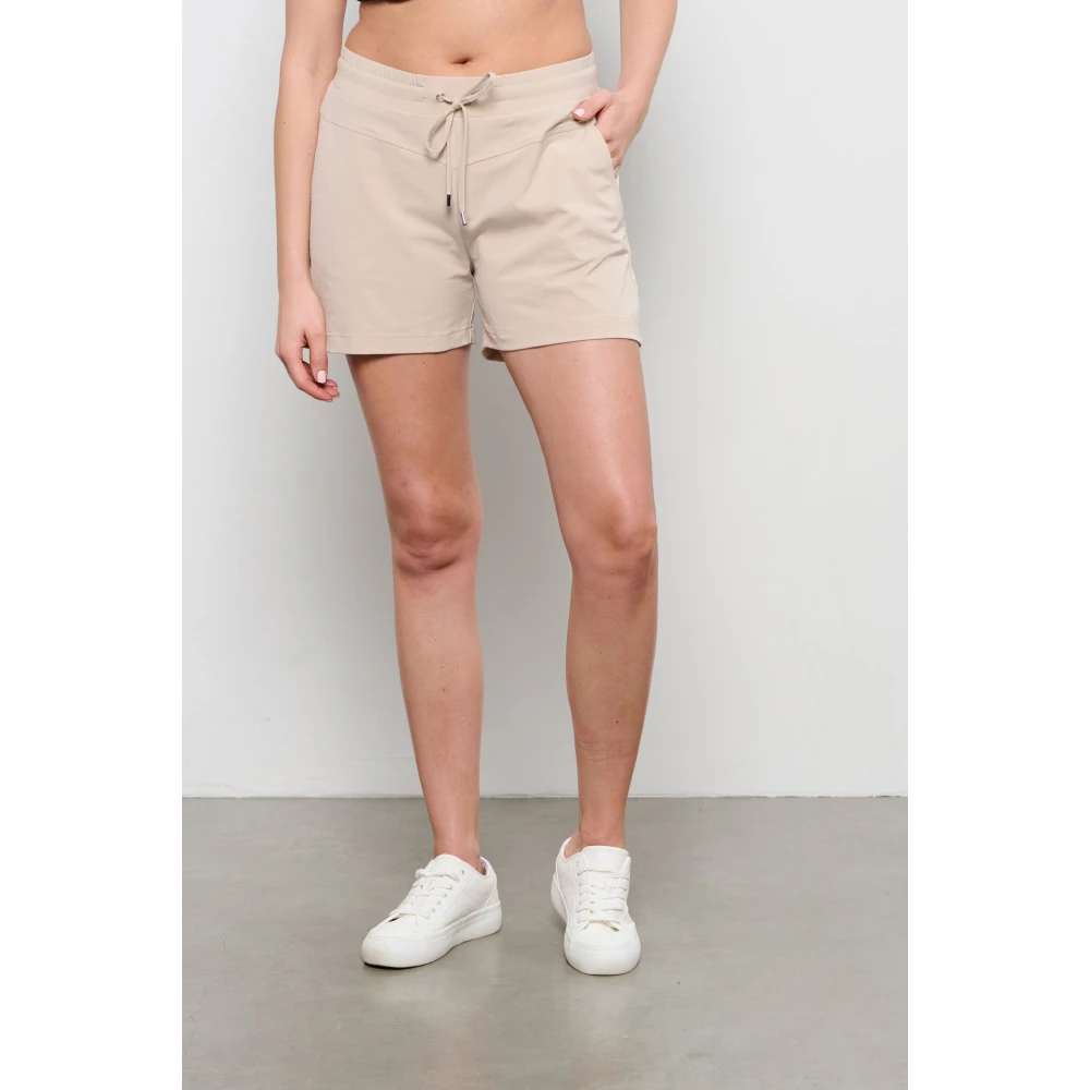 &Co Woman Shorts courts en jean Beige Dames