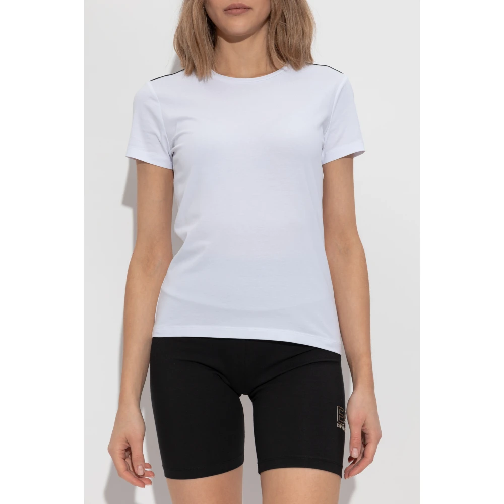 Emporio Armani EA7 T-shirt uit de collectie White Dames