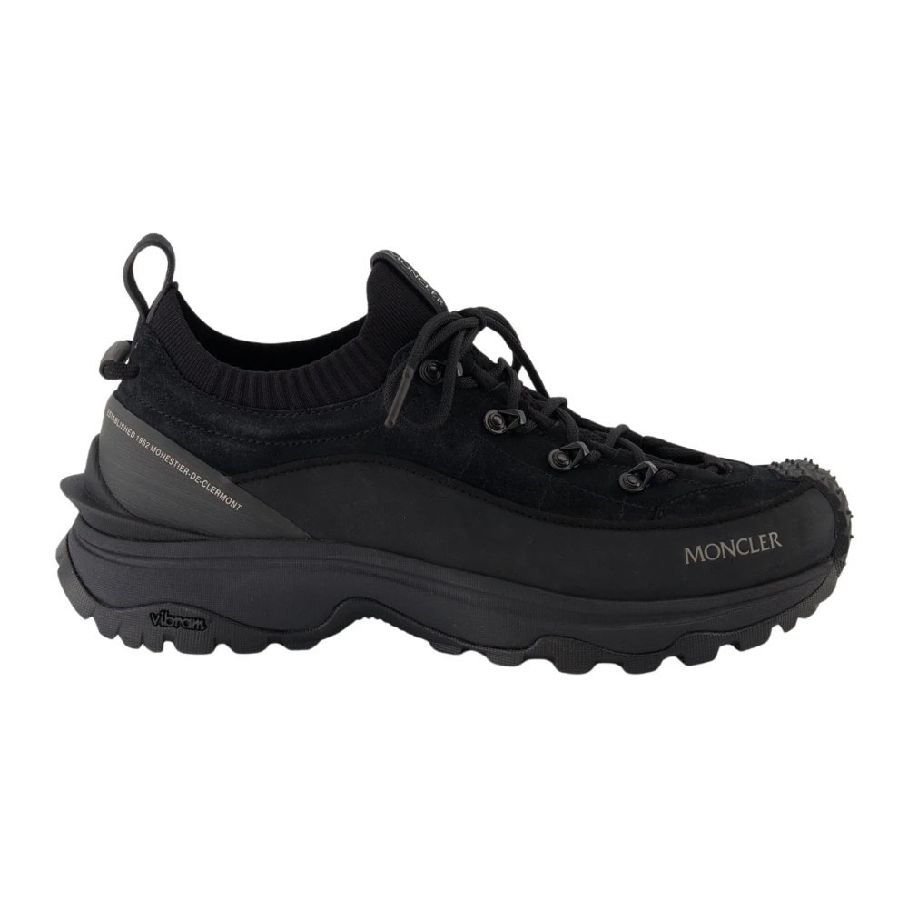 Moncler Men's Black Trailgrip Lite 3 Shoes