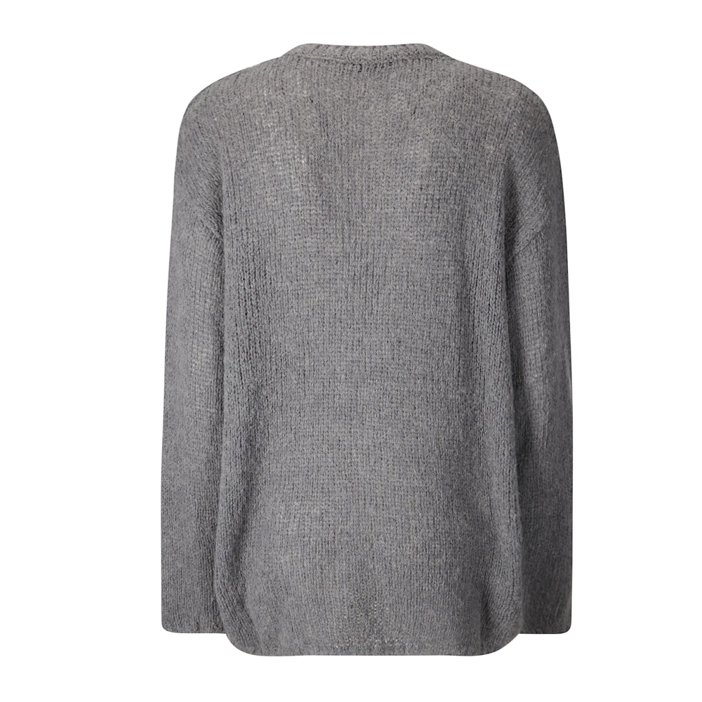 Our Legacy Trui met lange mouwen en ronde hals Gray Dames
