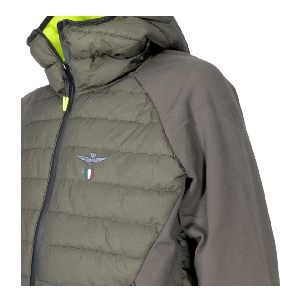 aeronautica militare Militaire Stijl Hoodie Groen Green Heren