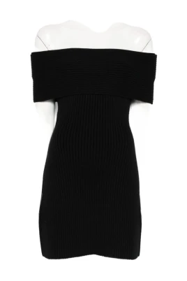 Off-the-shoulder Mini Klänning