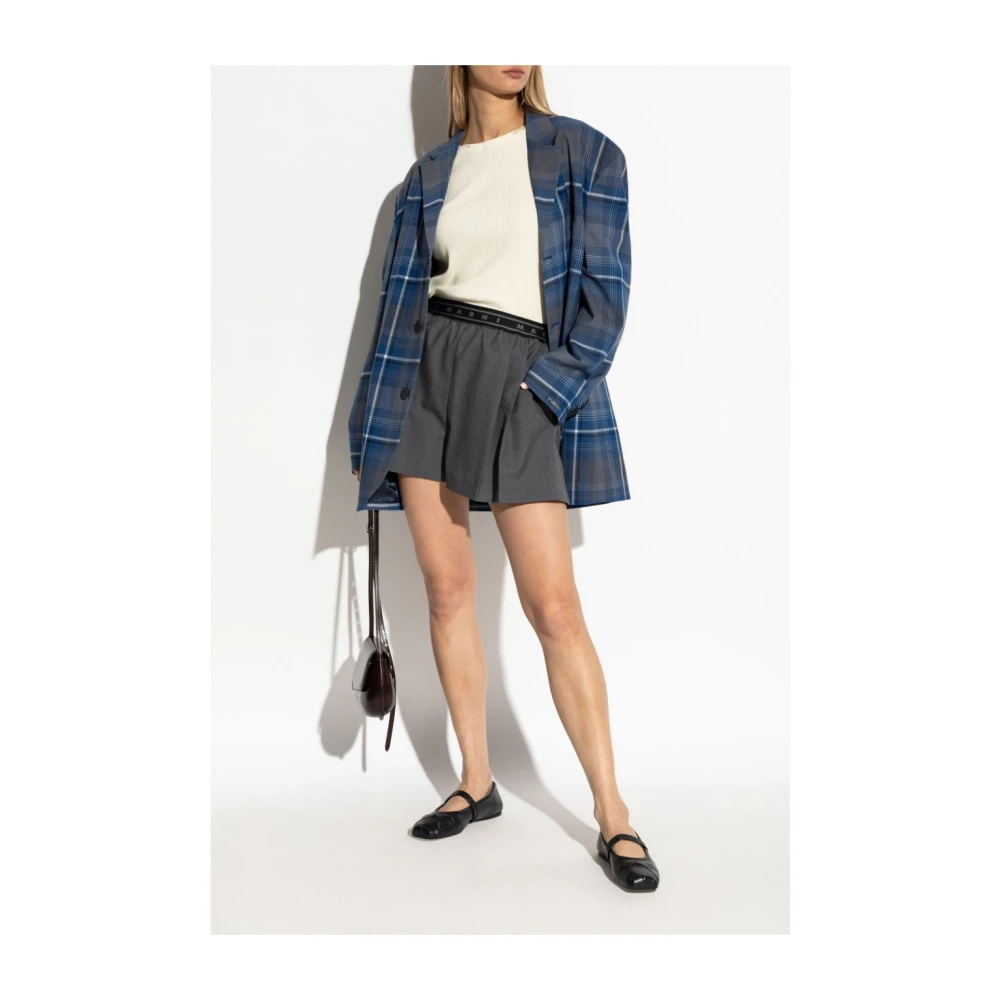 Marni Grijze Bermuda's Dameskleding Gray Dames