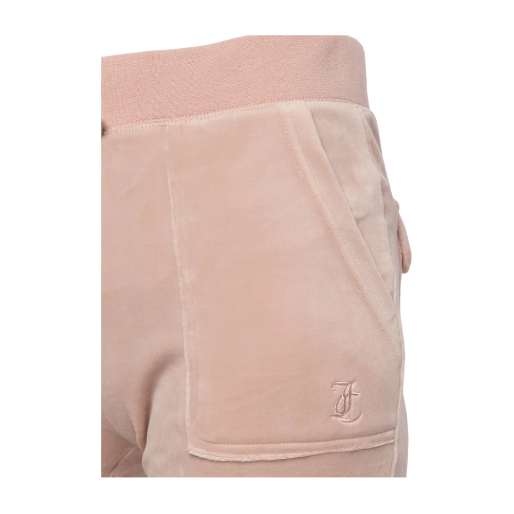 Juicy Couture Rose Dust Veloursweatpants Pink Dames