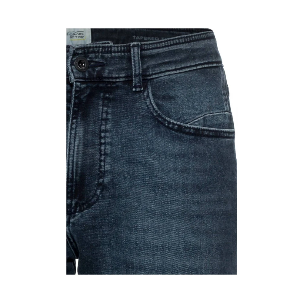 camel active Heren Casual Jeans Blue Heren