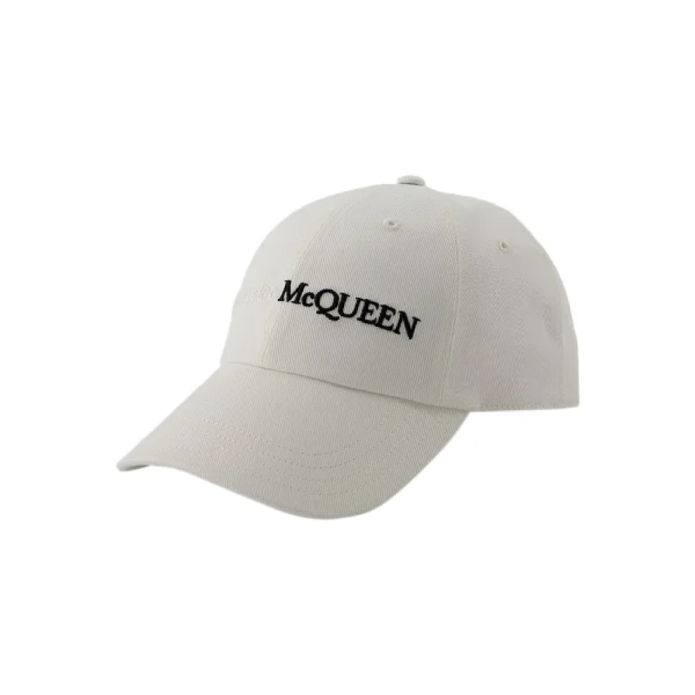 Alexander mcqueen Cotton hats White Dames