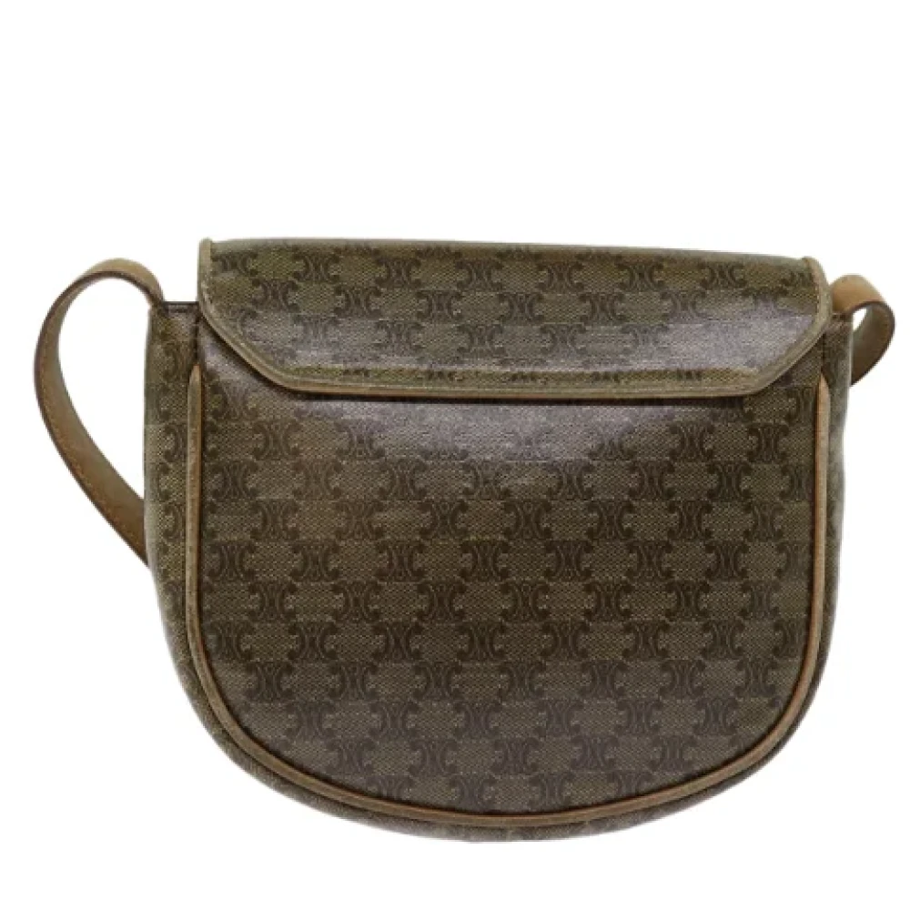 Celine Vintage Pre-owned Canvas celine-bags Brown Dames