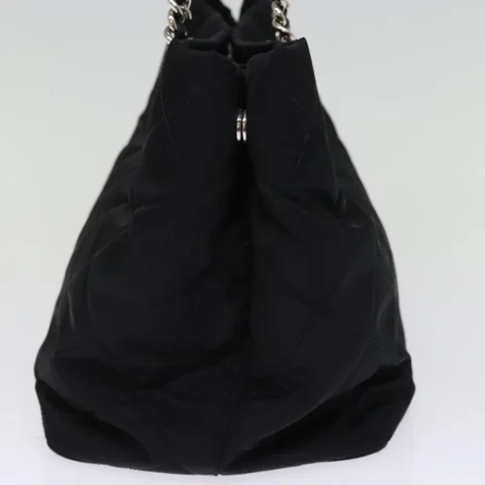 Prada Vintage Pre-owned Nylon prada-bags Black Dames