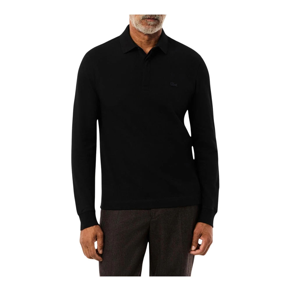 Lacoste Uomo Nero Top, L, New,