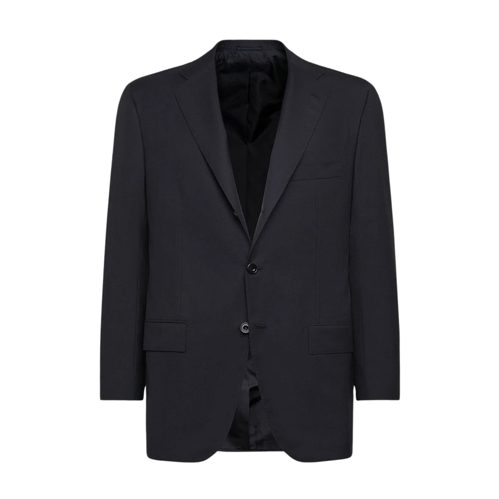 Kiton - Jackets > Blazers - Black - Kiton - Modalova