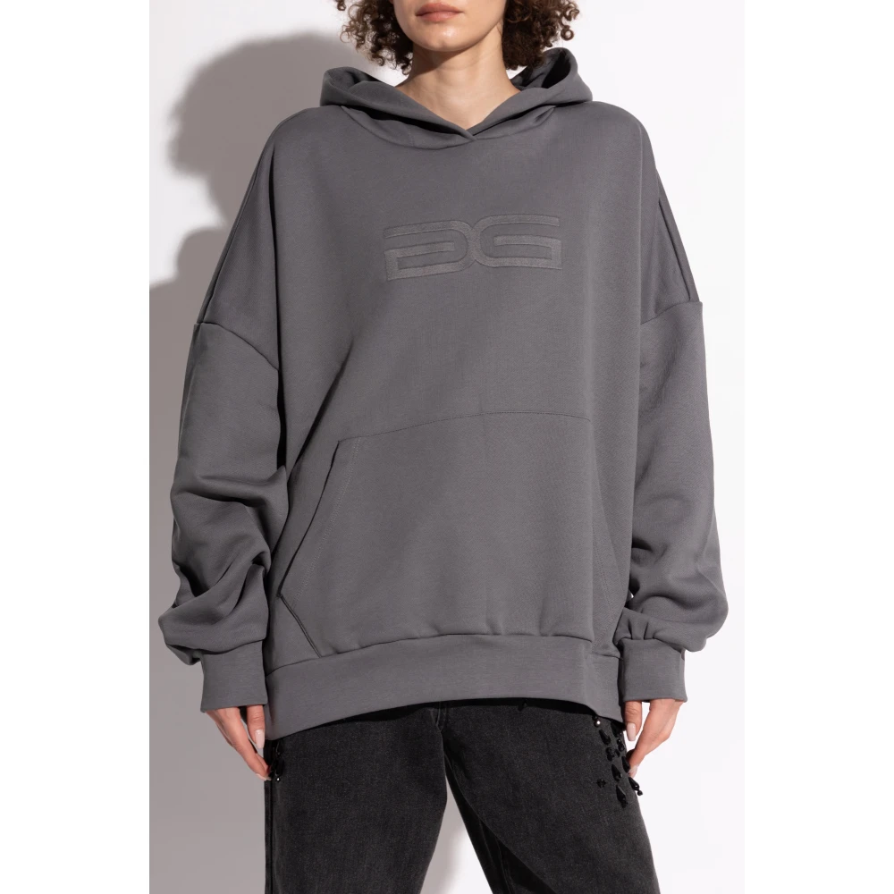 Gestuz Hoodie Sweallygz Gray Dames