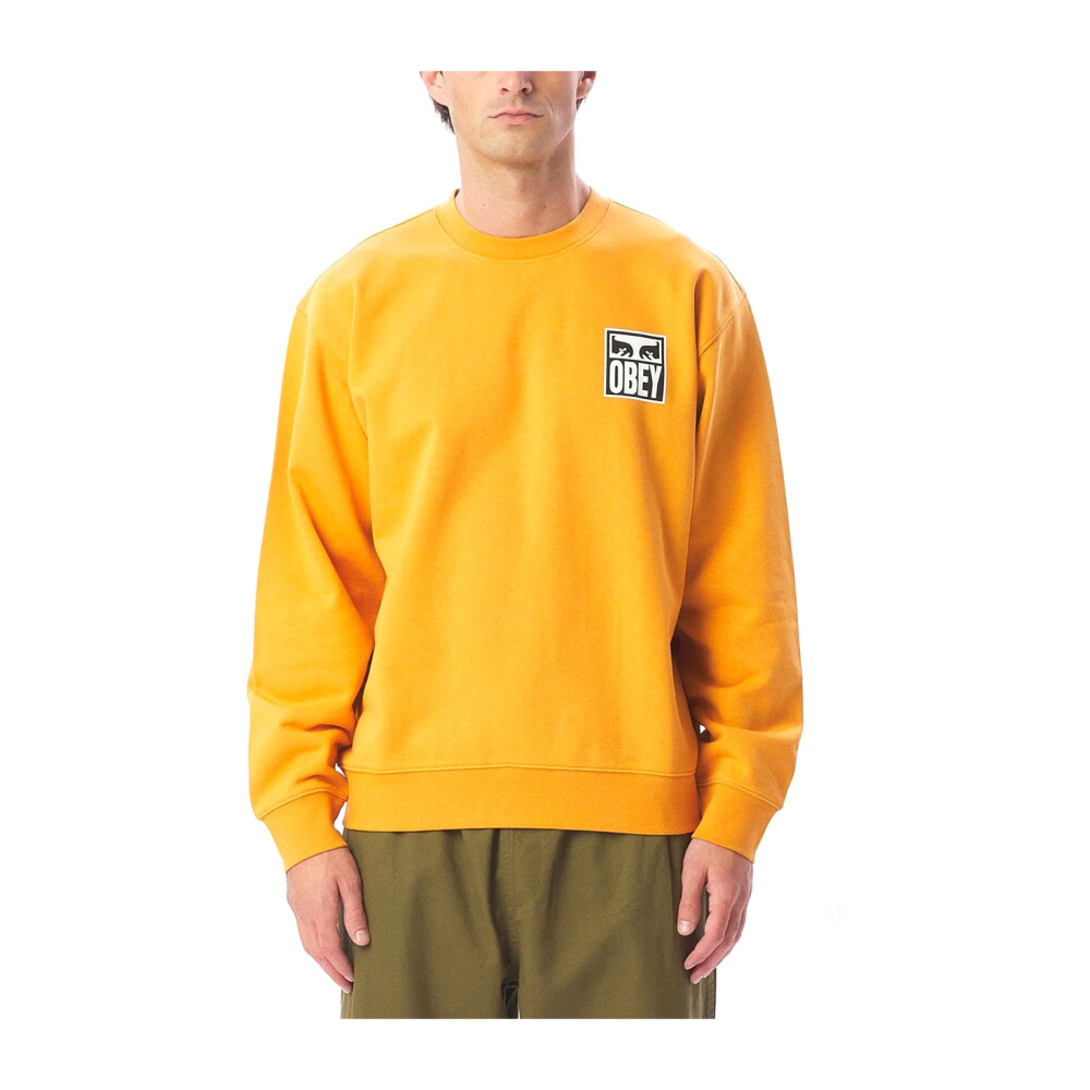 Obey hot sale yellow sweatshirt