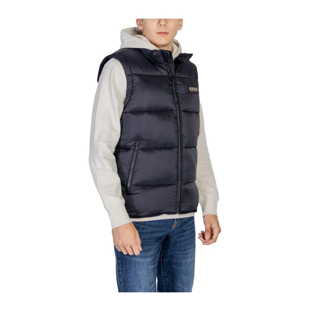 Napapijri Lichtgewicht Polyamide Jas Black Heren