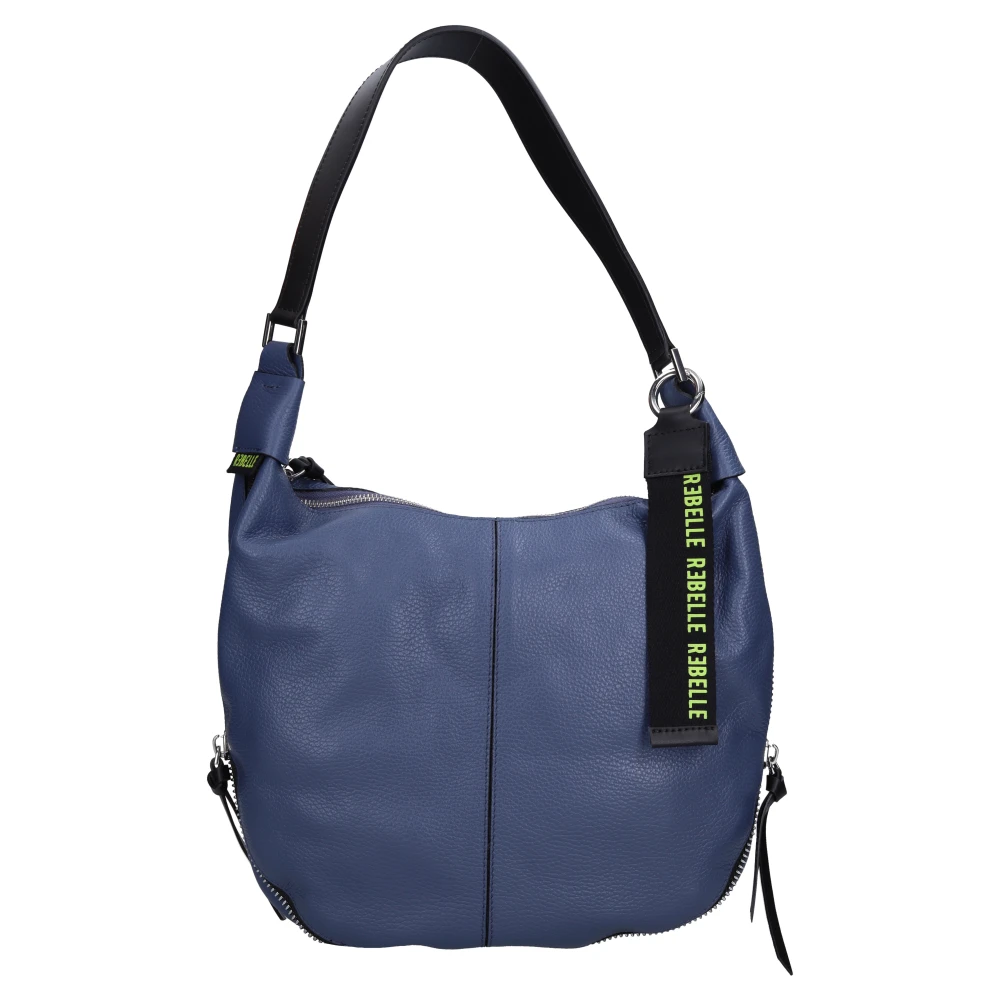Rebelle Femme Bleu Sacs, Taille: One Size Sac Bandoulière En Cuir