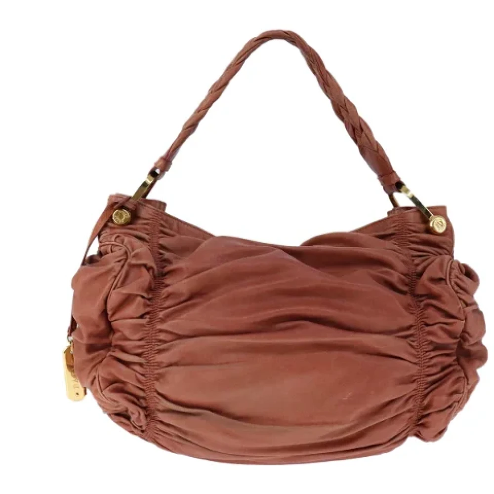 Bally Pre-owned Leather shoulder-bags Brown Dames