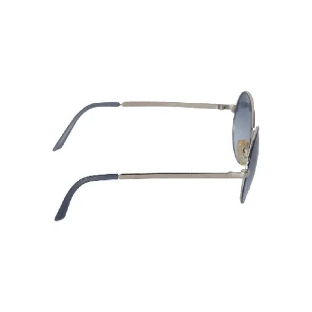Fendi Vintage Pre-owned Metal sunglasses Blue Dames