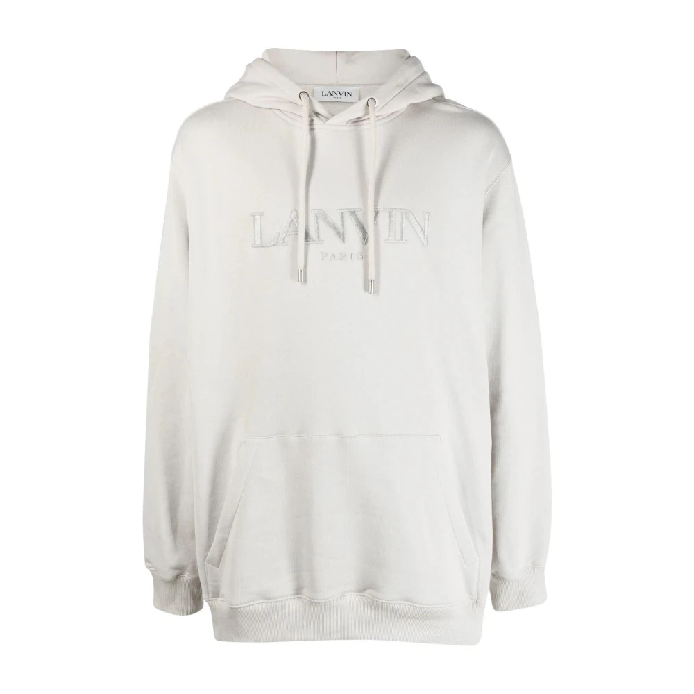 Lanvin Beige Hoodies, Male, L, Classic Paris Hoodie