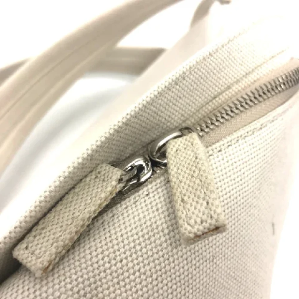 Balenciaga Vintage Pre-owned Fabric balenciaga-bags White Heren