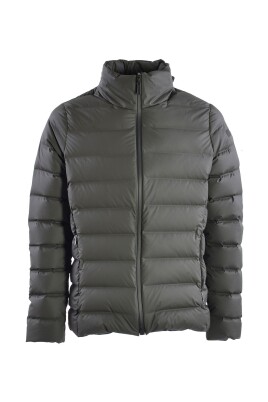 green-rubber-fabric-down-jacket