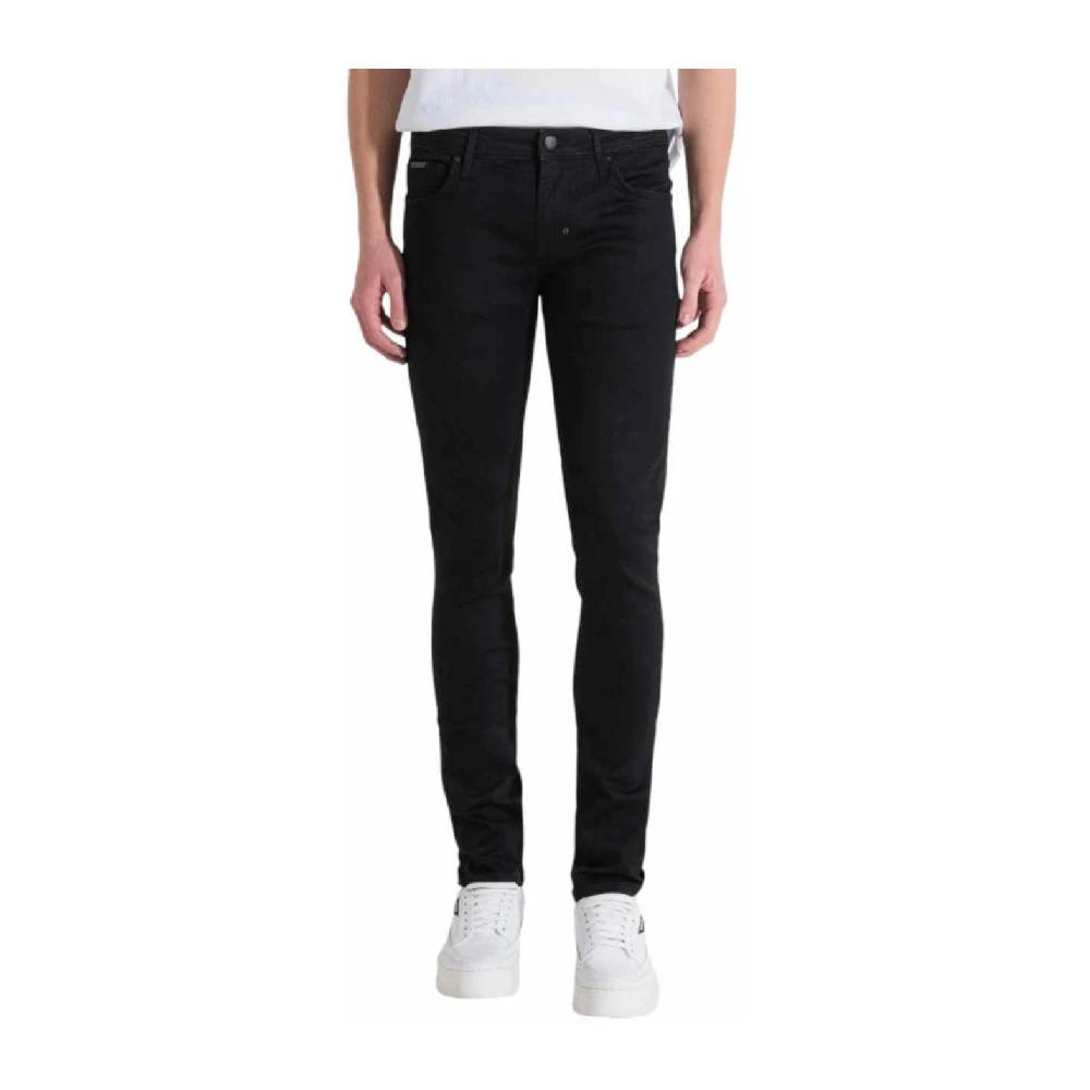 Antony Morato Men's Black Slim Fit Jeans, W36, Tapered Trousers Stylish Comfort