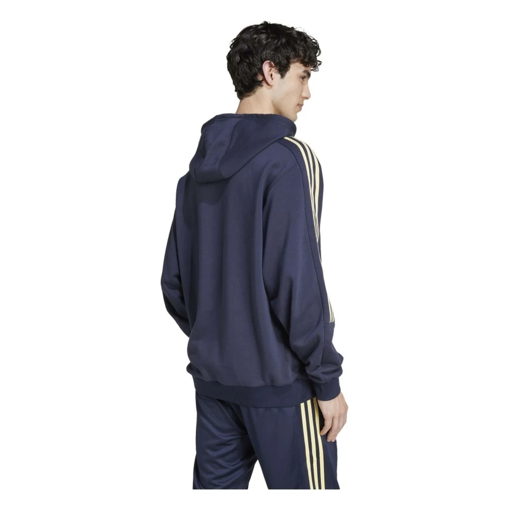 Adidas Hoodie Blue Heren