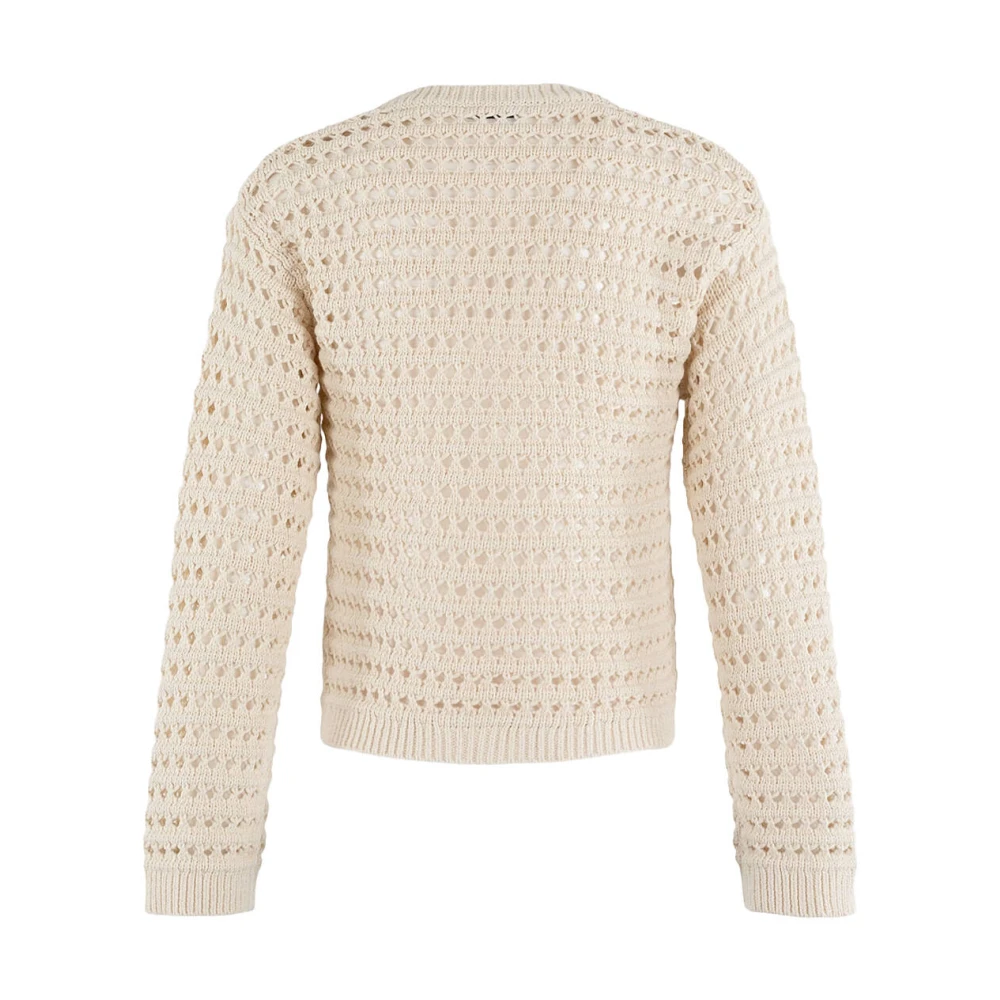 Anna Van Toor Stijlvolle Pullover Sweater Beige Dames