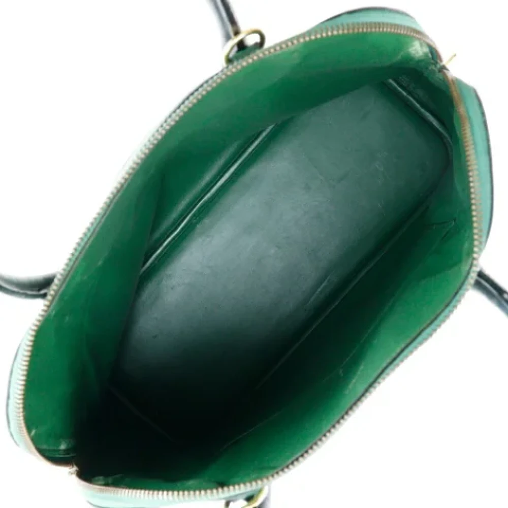 Hermès Vintage Pre-owned Fabric handbags Green Dames