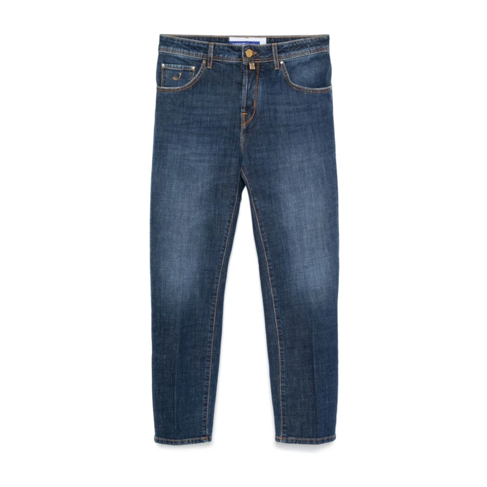 Jacob Cohën Blauwe Slim Fit Jeans Blue Heren