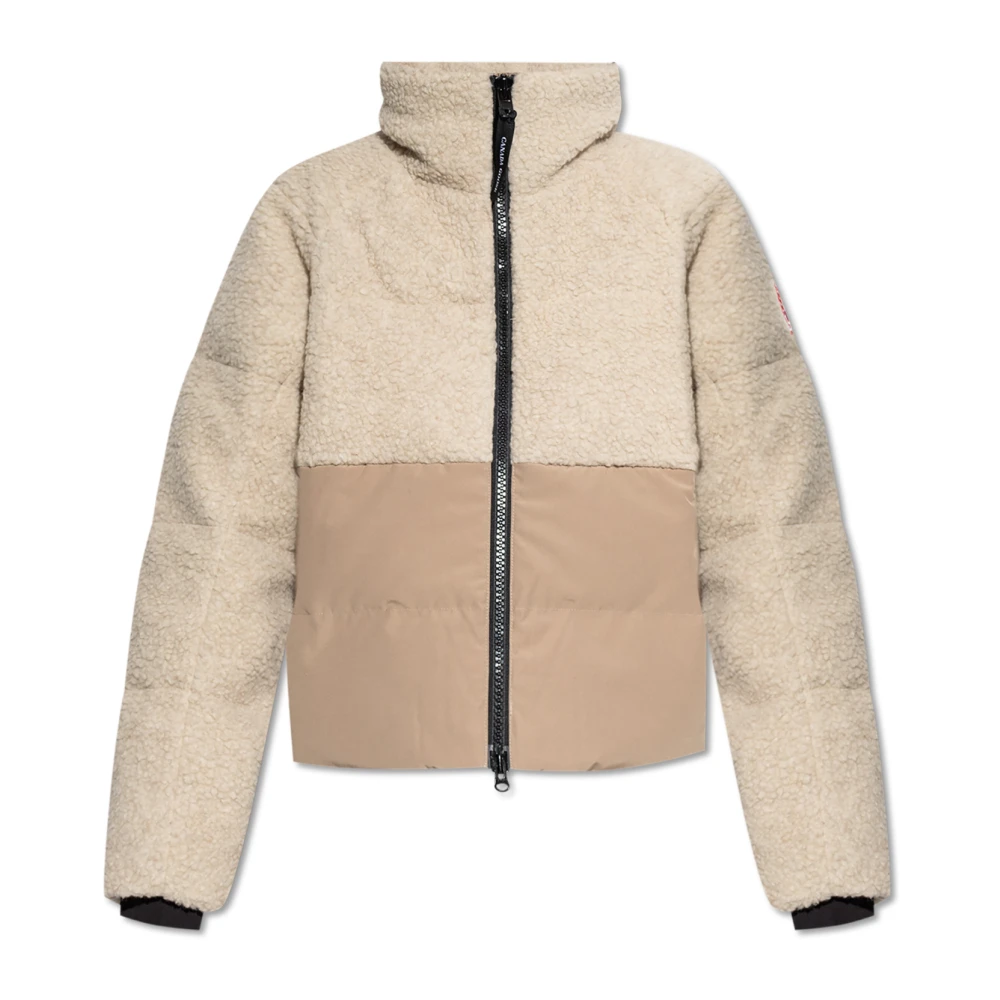 Canada Goose Parka Elora Beige, Dam