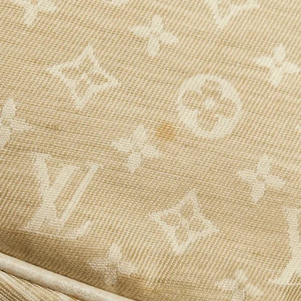 Louis Vuitton Vintage Pre-owned Canvas shoulder-bags White Dames