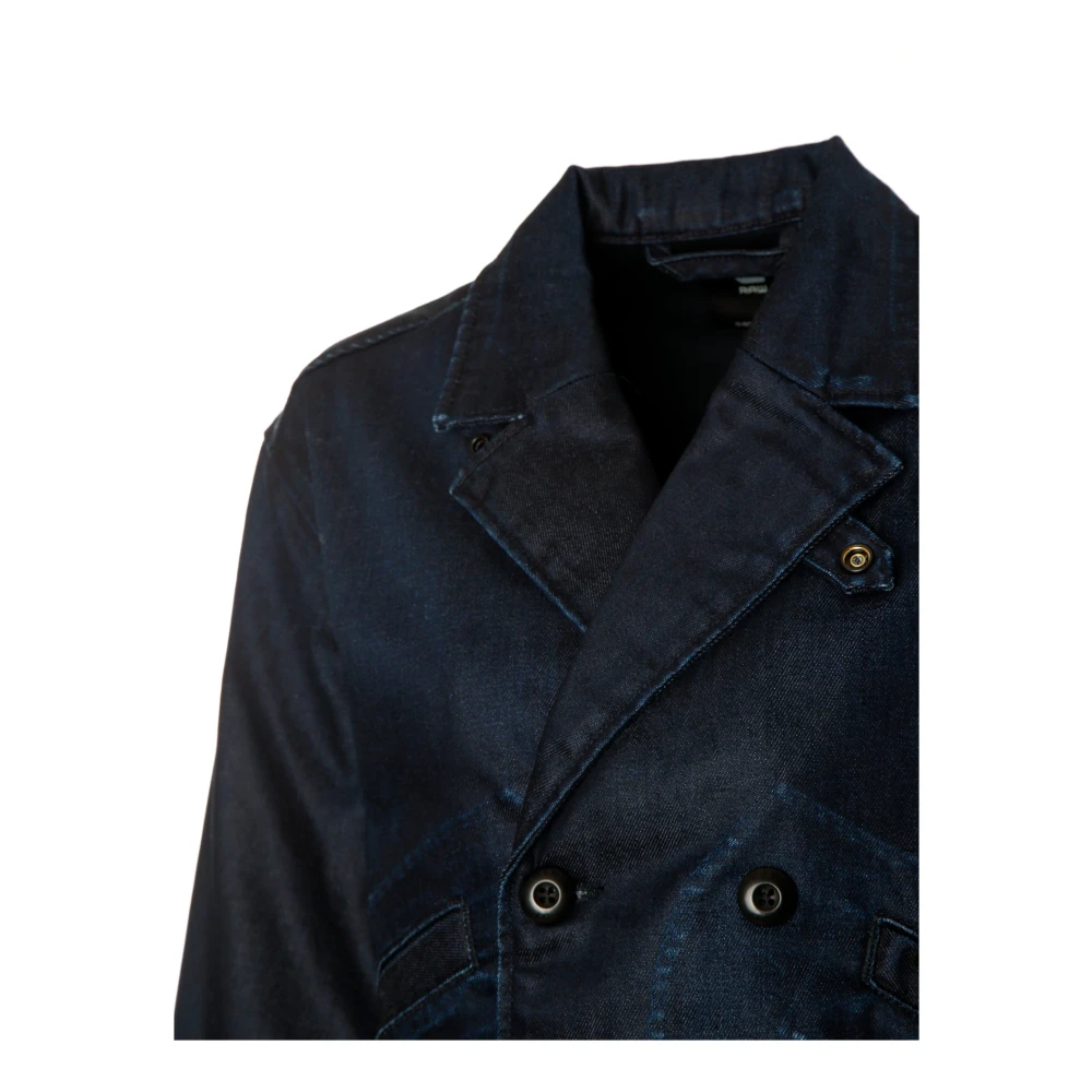 G-Star Cropped Peacoat Jacket Blue Heren
