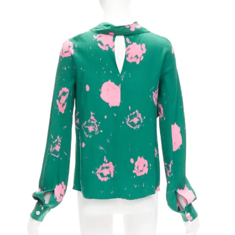 Marni Pre-owned Fabric tops Green Dames