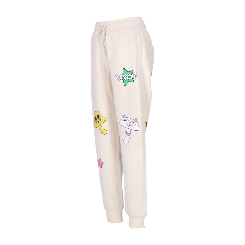 Ripndip Lichtgewicht Trainingsbroek Bone Mineral Wassen Beige Dames