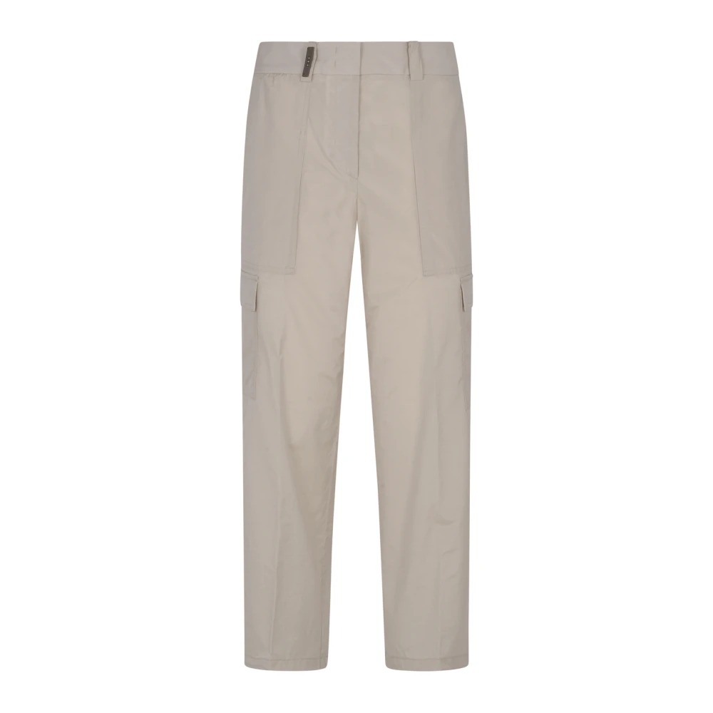 PESERICO Witte Broek voor Vrouwen Beige Dames