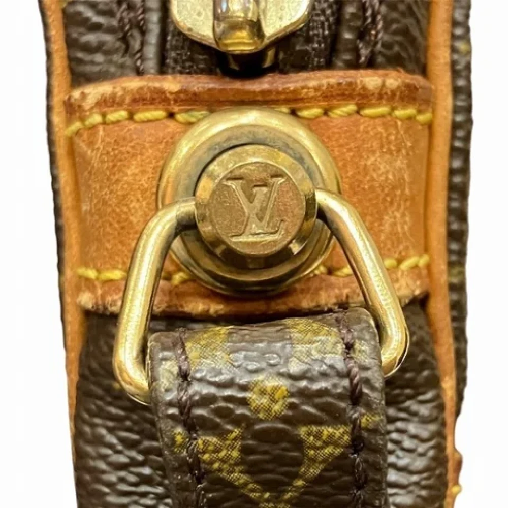 Louis Vuitton Vintage Pre-owned Canvas clutches Brown Dames