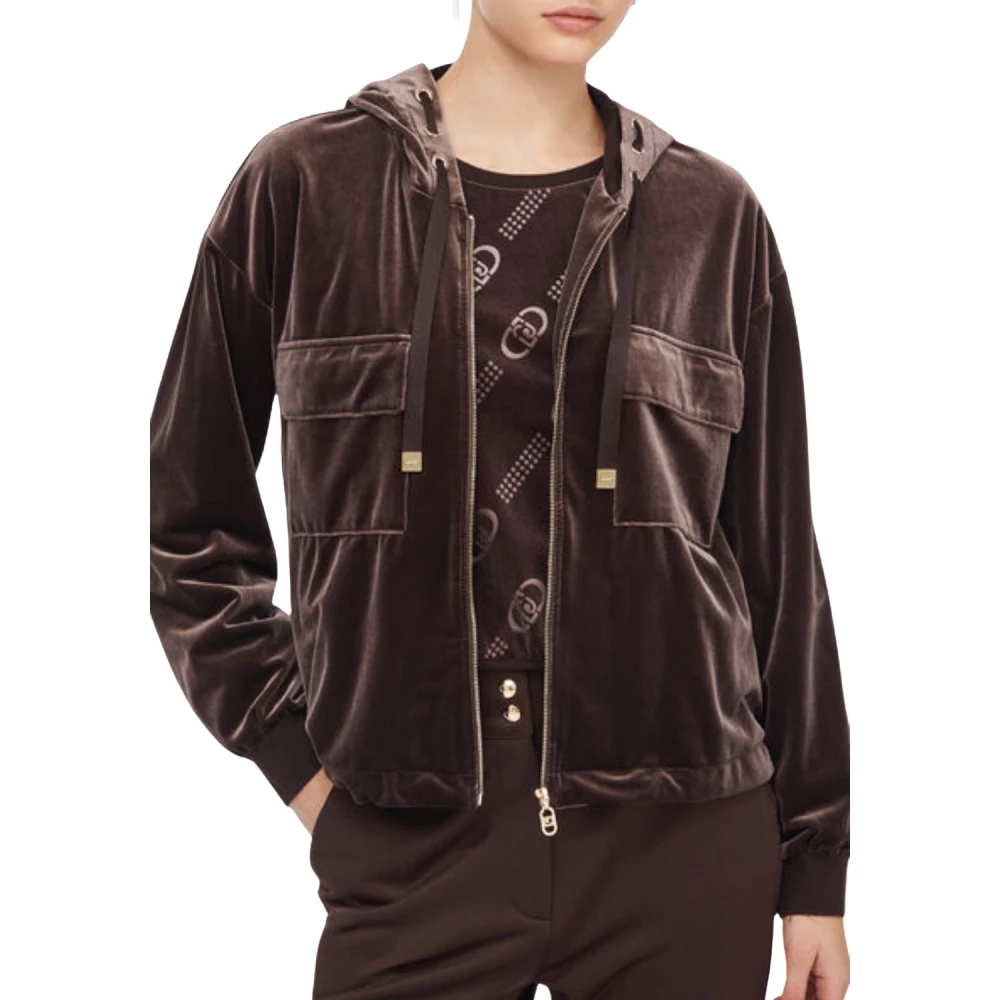 Liu Jo Donna Marrone Felpe, S, New,