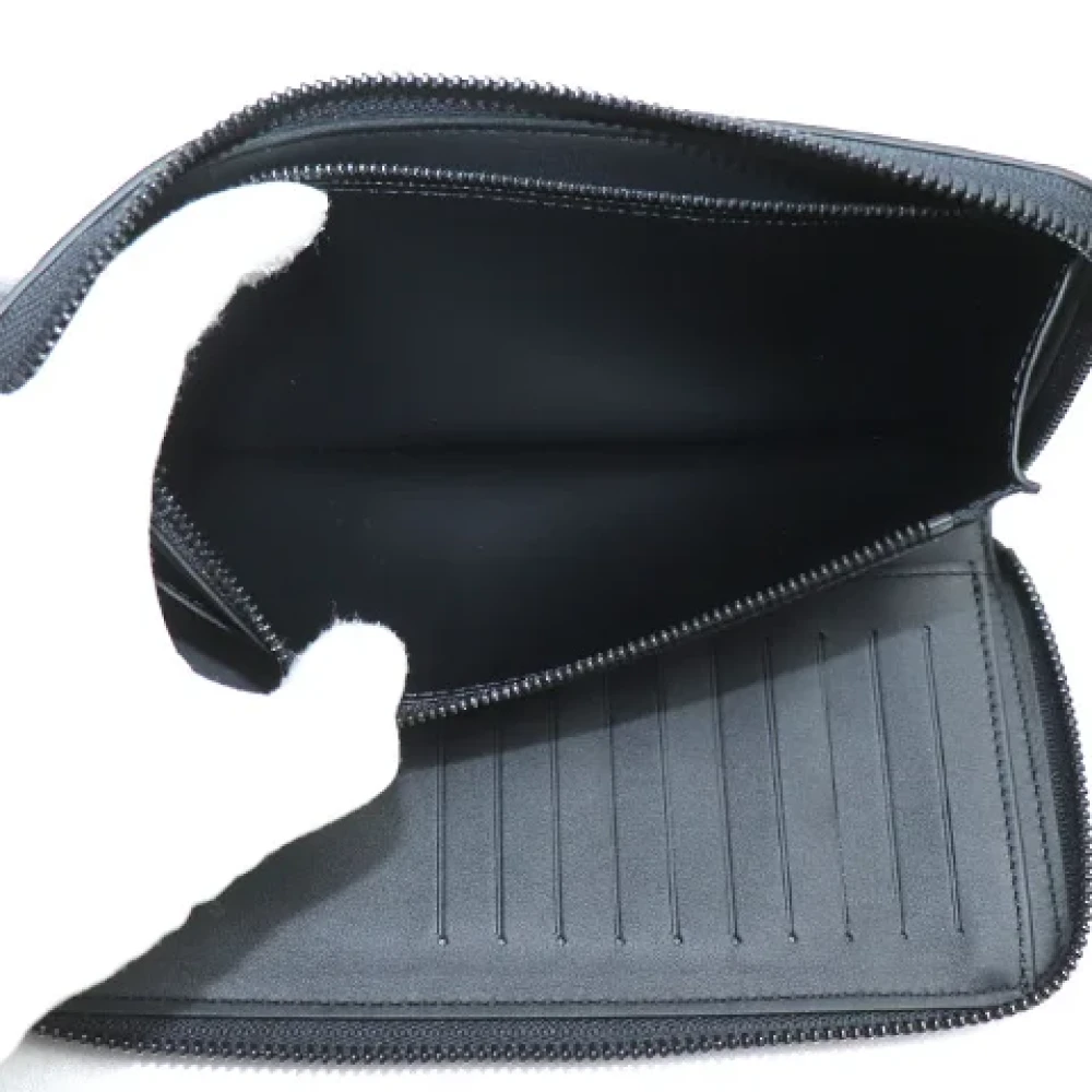 Louis Vuitton Vintage Pre-owned Leather wallets Black Dames