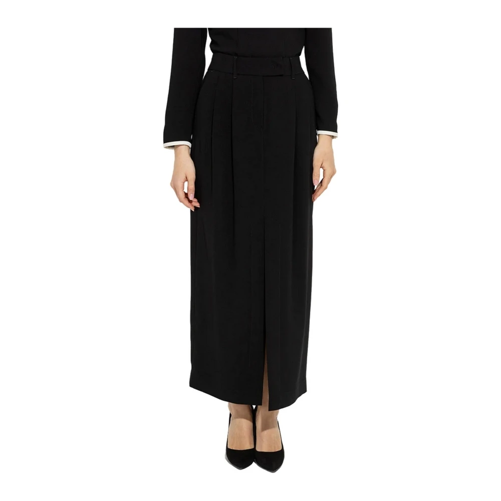 Emme Di Marella Women's Black Maxi Skirts, S, Mlt Strenna Maxi Skirt