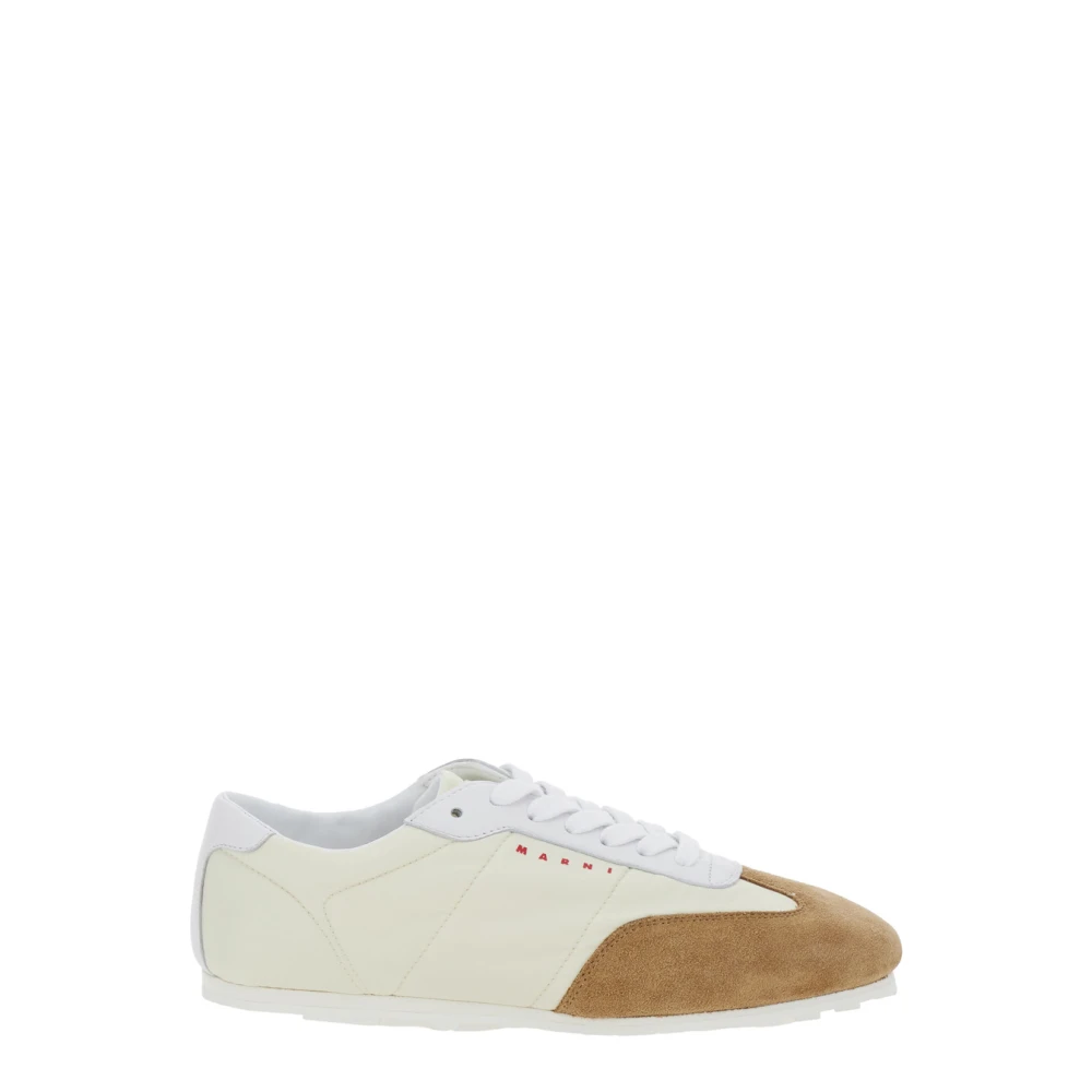 Marni Women's White Sneakers, 5 Uk, Trainers For A Stylish Look