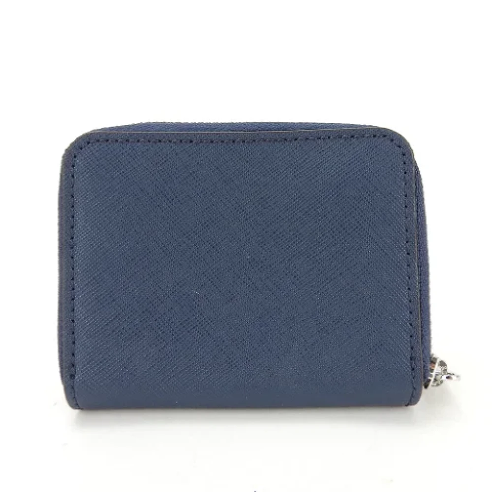 Michael Kors Pre-owned Leather wallets Blue Dames