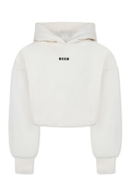 ivory-crop-hoodie-sweatshirt-with-embroidered-logo