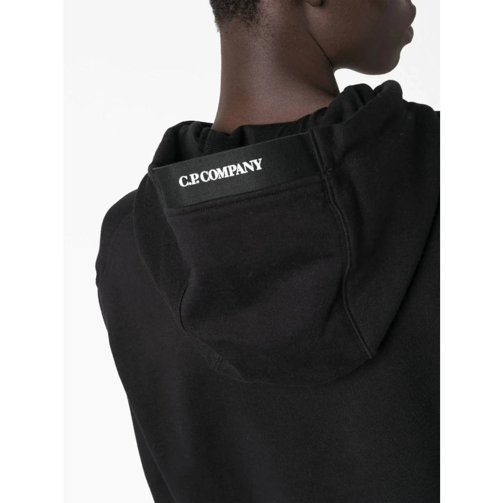 C.P. Company Zwarte hoodie Black Heren