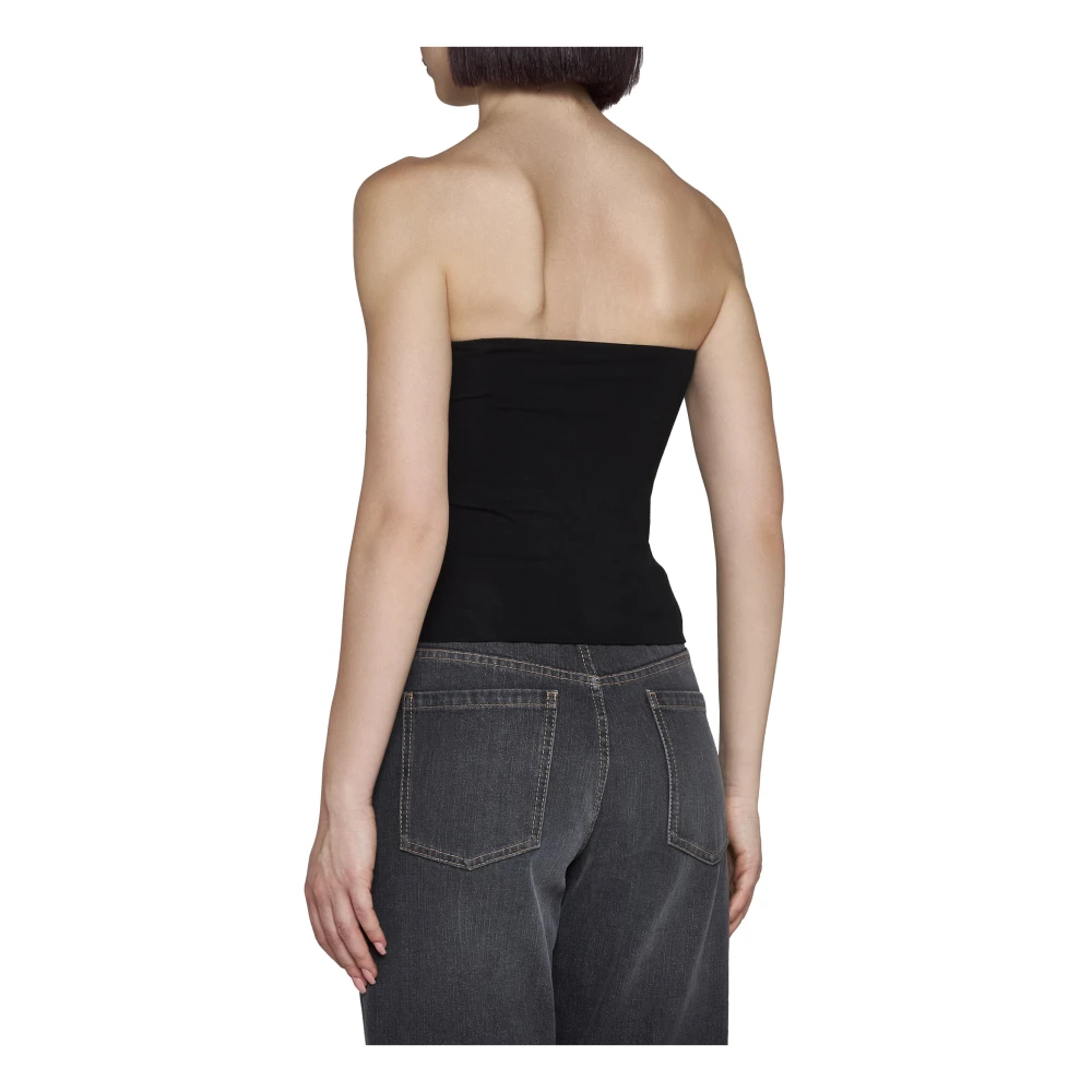 BRUNELLO CUCINELLI Zwarte Top Black Dames