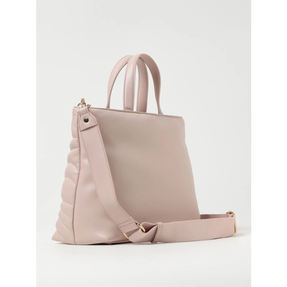 Liu Jo Roze Gewatteerde Handtas met Ritssluiting Pink Dames