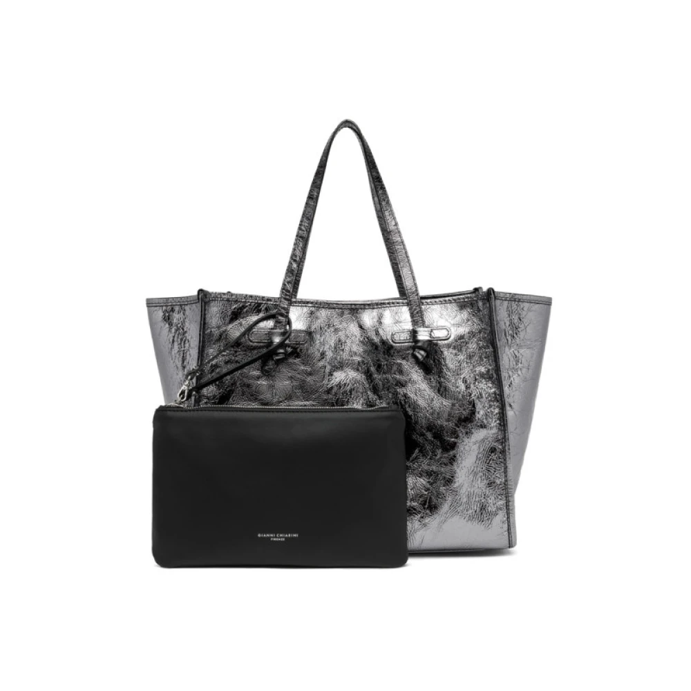 Gianni Chiarini Marcella Large Array Schoudertas Gray Dames