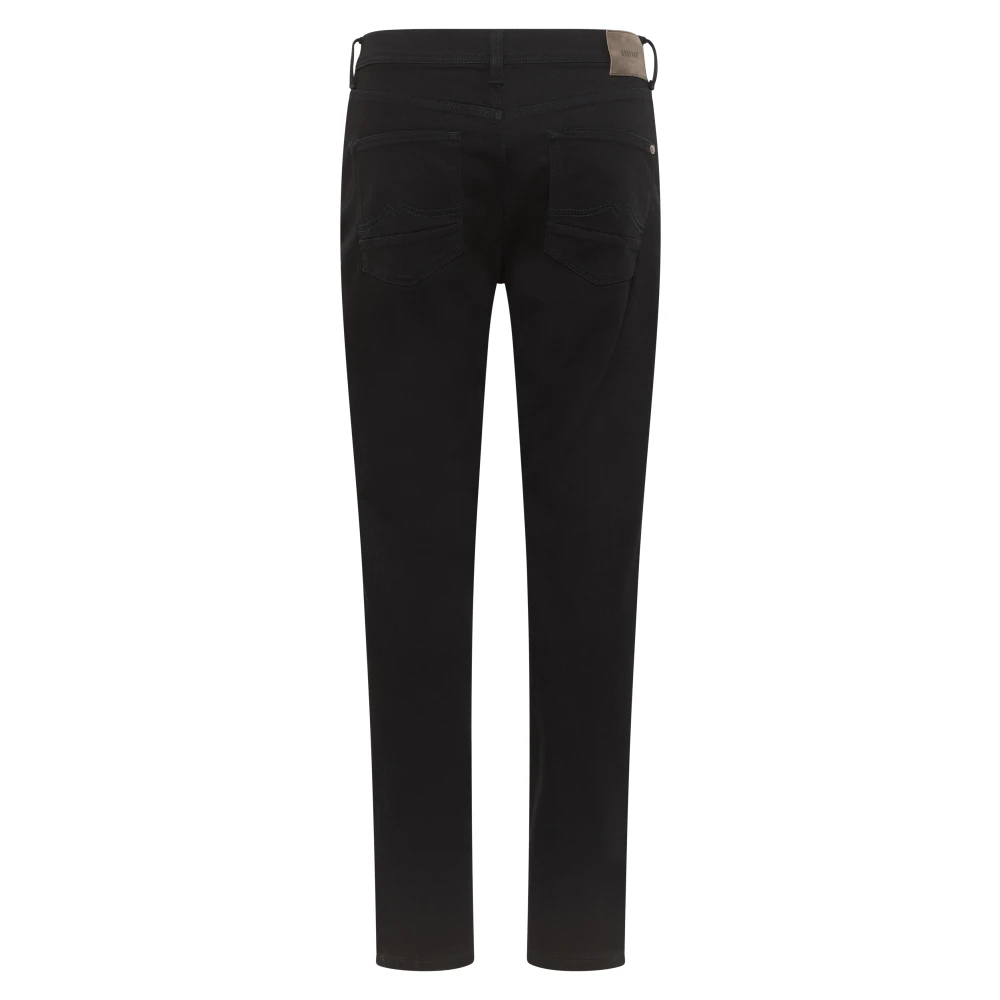 mustang Slim Vegas Style Jeans Black Heren