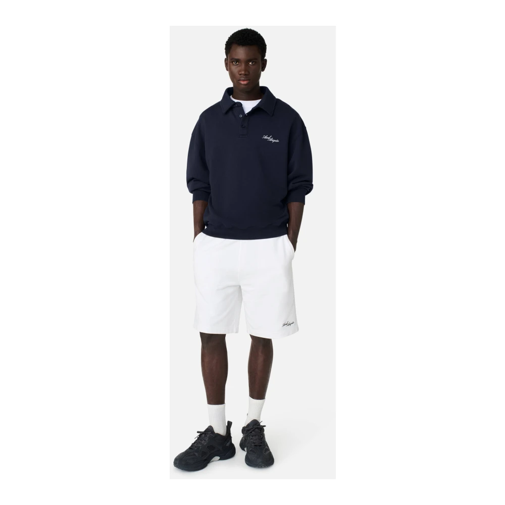 Axel Arigato Bae Polo Sweatshirt Blue Heren