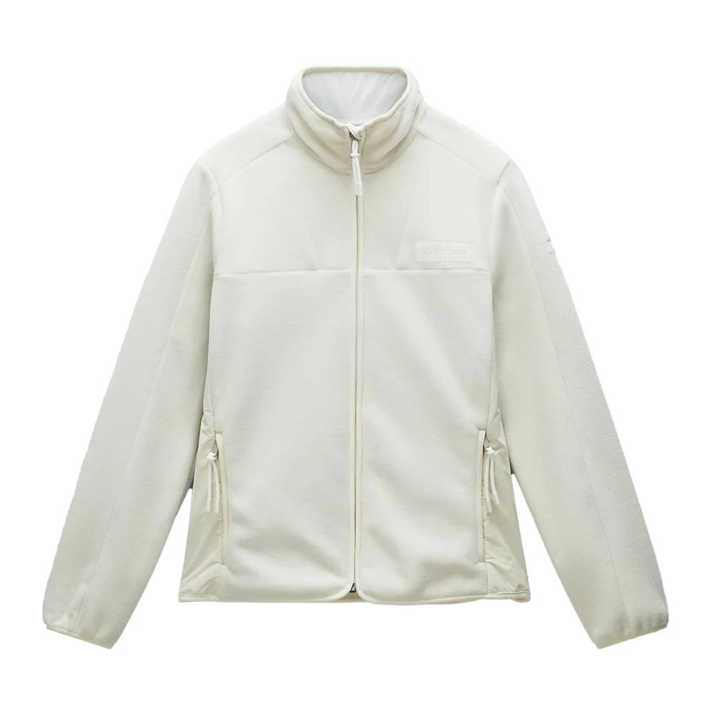 Napapijri Dames Micropile Volledige Rits Jas Beige Dames