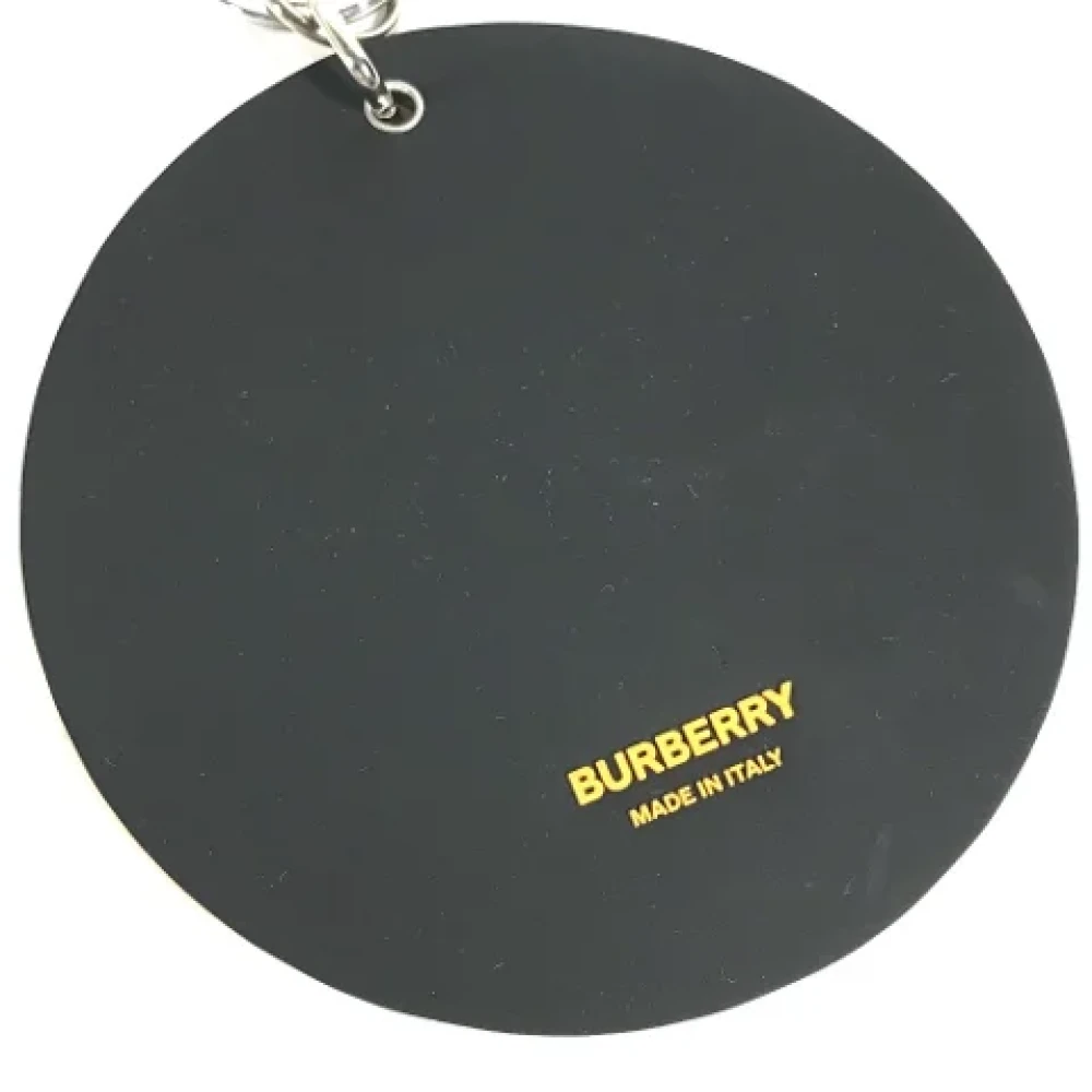 Burberry Vintage Pre-owned Rubber key-holders Black Dames
